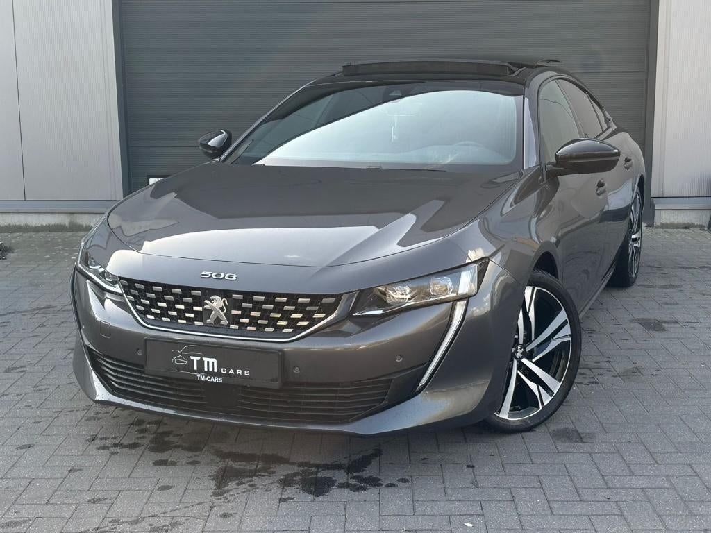 Peugeot 508 benzine automaat, Auto's, Peugeot, USB, 4 cilinders, Bedrijf, 5 deurs