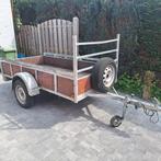 Aanhangwagen - enkel as, Ophalen, Gebruikt