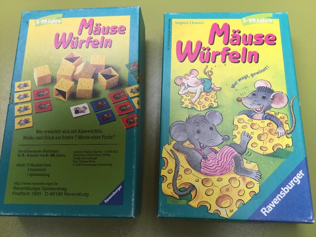 Kaas met kaartjes spelletje 2,-, Hobby en Vrije tijd, Ophalen, Gebruikt