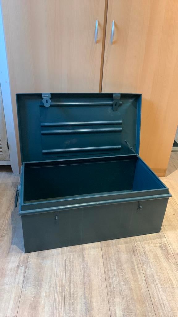 Coffre Métallique, Maison & Meubles, Moins de 50 cm, 50 à 100 cm, Enlèvement, Utilisé