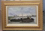 Henri ARDEN, aangemeerde sloepen, Antiquités & Art, Enlèvement ou Envoi