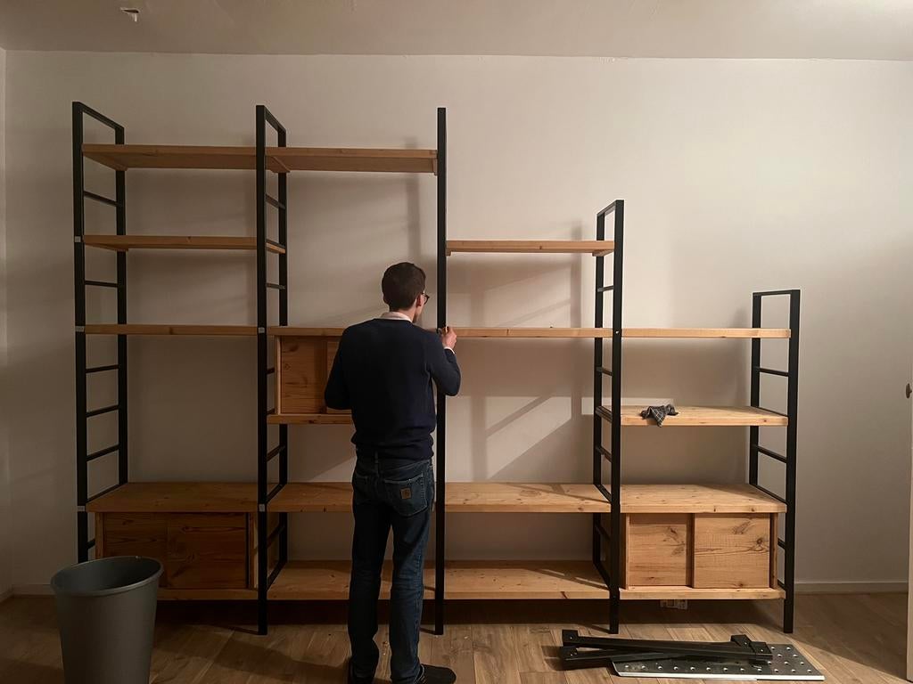 Bibliothèque en bois, Enlèvement, Comme neuf