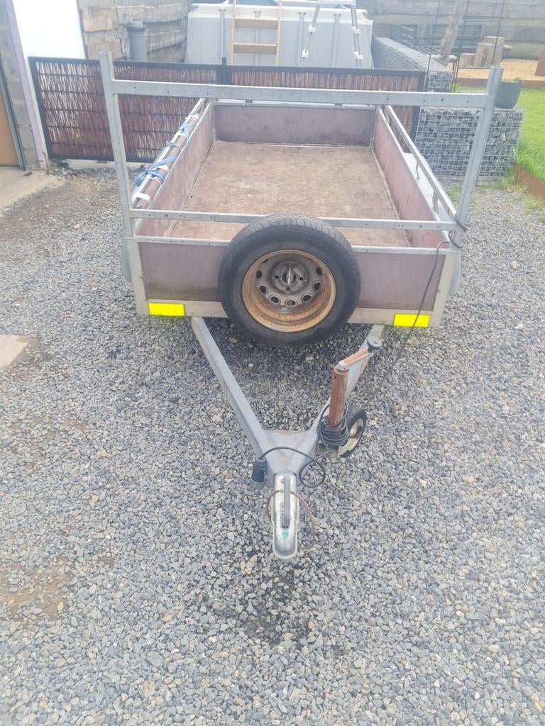 Remorque double essieux