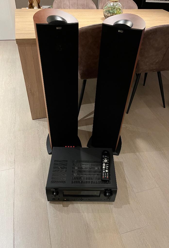 Versterker en speakers, Audio, Tv en Foto, Ophalen, Zo goed als nieuw, 60 tot 120 watt