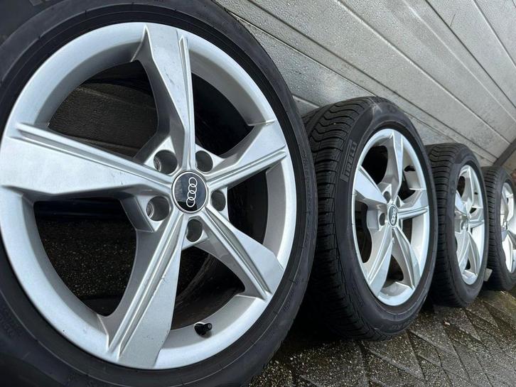17" Audi A3 S3 RS3 TT TTS A4 B8 B9 velgen allseason banden, Auto-onderdelen, Banden en Velgen, Banden en Velgen, All Season, 17 inch