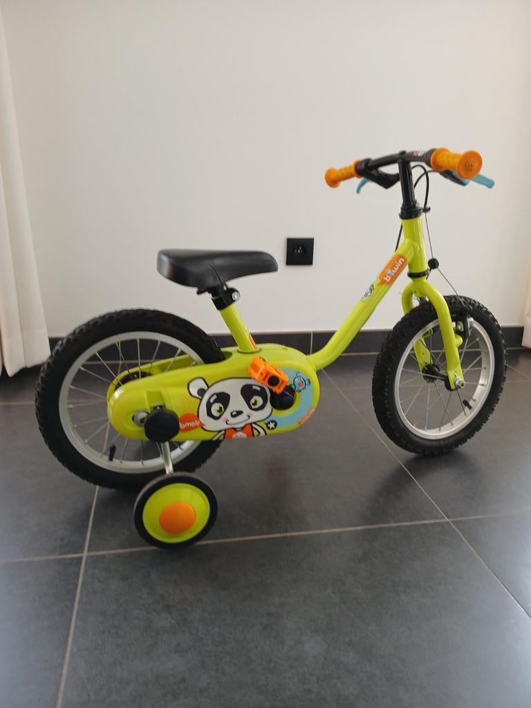 Vélo Décathlon vert. 14 pouces.Âge 4-5ans, Vélos & Vélomoteurs, Enlèvement