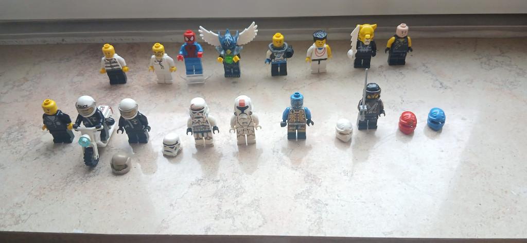 LEGO personnages - policier, star-wars, spiderman, Enlèvement ou Envoi, Lego, Minifigurines incluses, Comme neuf