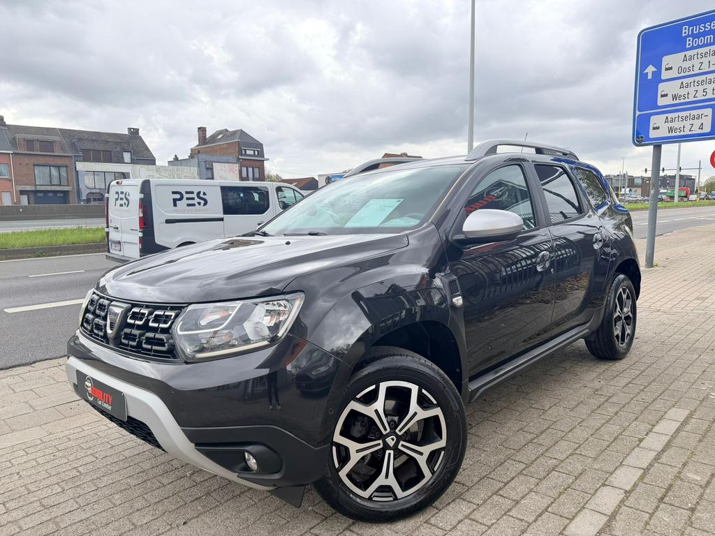 Dacia Duster Prestige 2020 1.5dci 145dkm Leder Navi Btw incl, Autos, Dacia, Cuir, Essai à domicile, Achat, Euro 6
