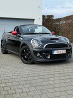 Mini Roadster S JCW 135kw (184pk), zwart met rode spiegels, Autos, Mini, Cuir, Euro 5, Achat, 135 kW