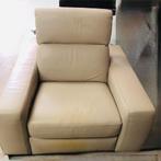 Elektrische Relaxzetel, Huis en Inrichting, Ophalen, Gebruikt, Leer, 100 tot 125 cm