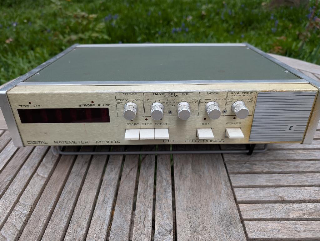 Digitale teller met Nixie buizen (Mullard ZM1172), Ophalen of Verzenden, Gebruikt