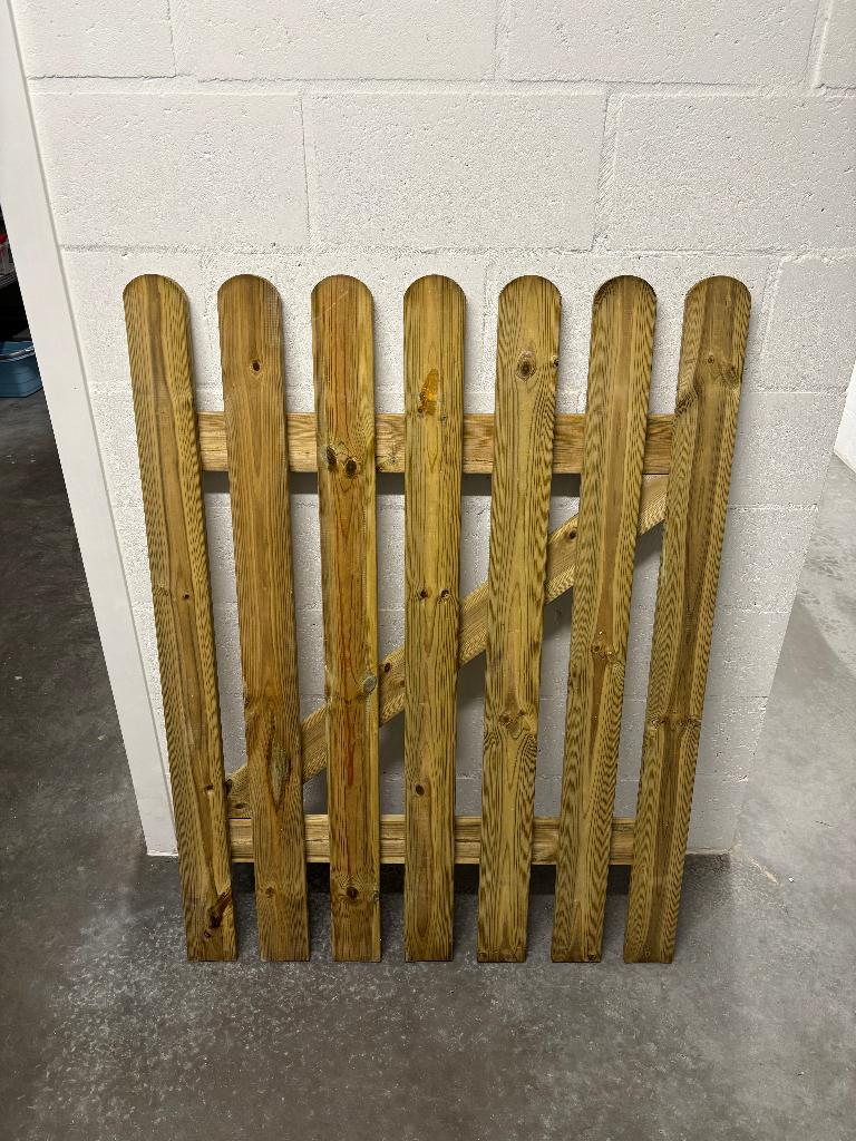 Tuinpoortje of tuinhekje, Tuin en Terras, Tuinhekken en Hekwerk, Ophalen, Gebruikt, Hout