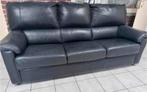 3 zit echt leer, Huis en Inrichting, Zetels | Zetels, Ophalen, Gebruikt, Leer