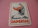 1 oude losse speelkaart Horse - Ale , Imperial (41), Verzamelen, Ophalen of Verzenden, Zo goed als nieuw, Speelkaart(en)