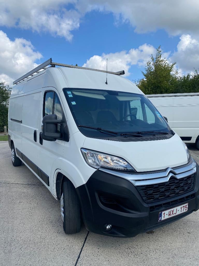 Citroen Jumper L3H2, Auto's, Voorwielaandrijving, Stof, 4 cilinders, Wit