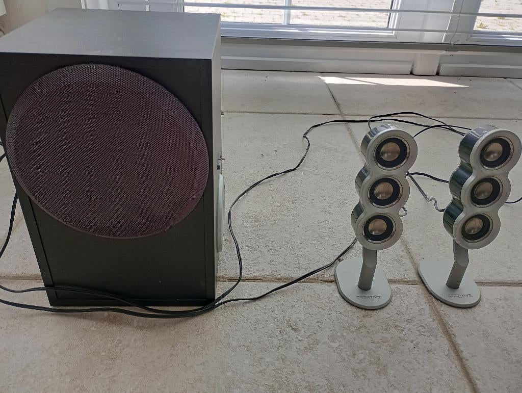 Creative I-Trigue 3330 2.1 luidsprekersysteem, Audio, Tv en Foto, Luidsprekerboxen, Gebruikt, Subwoofer, Minder dan 60 watt, Overige merken