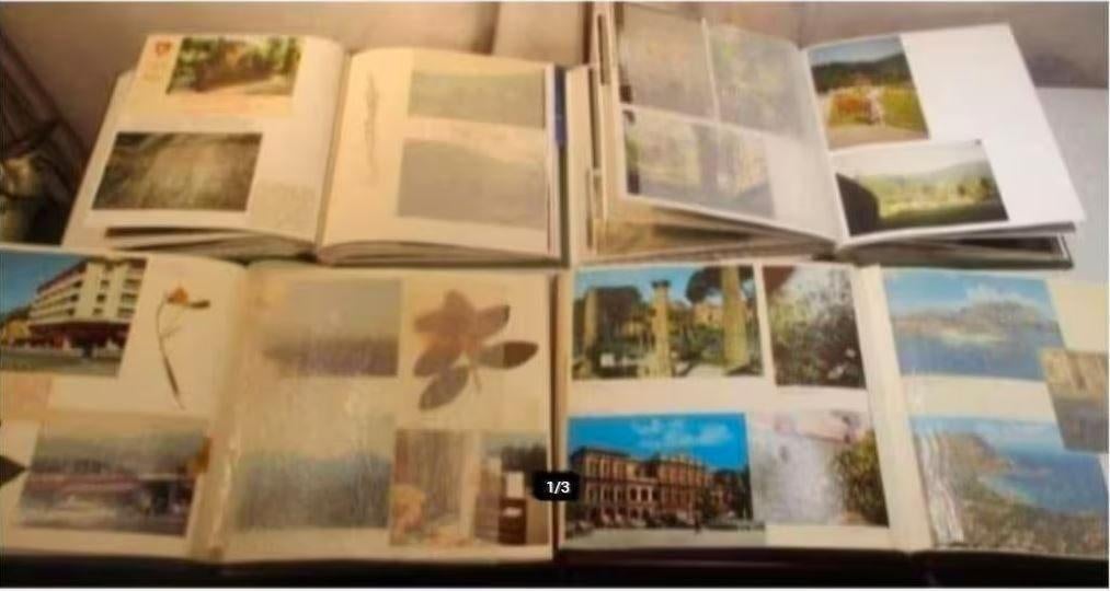 4 Albums met 453 Foto's - Bel / Zwits / Sicilie - jaren 70, Ophalen of Verzenden, Zo goed als nieuw, Buitenland, Foto