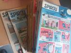 Lot de 285 fascicules Spirou + Un recueil + Cadeaux, Ophalen