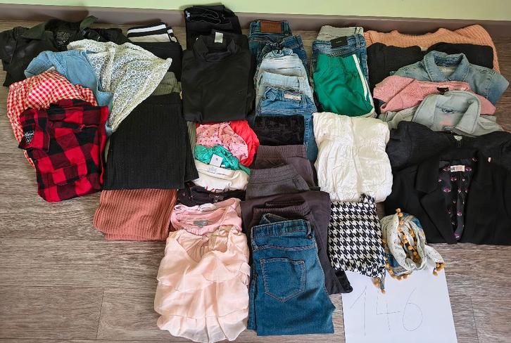 Pakket kledij meisjes maat 146 *Nieuwstaat*, Kinderen en Baby's, Kinderkleding | Kinder-kledingpakketten, Zo goed als nieuw, Maat 146