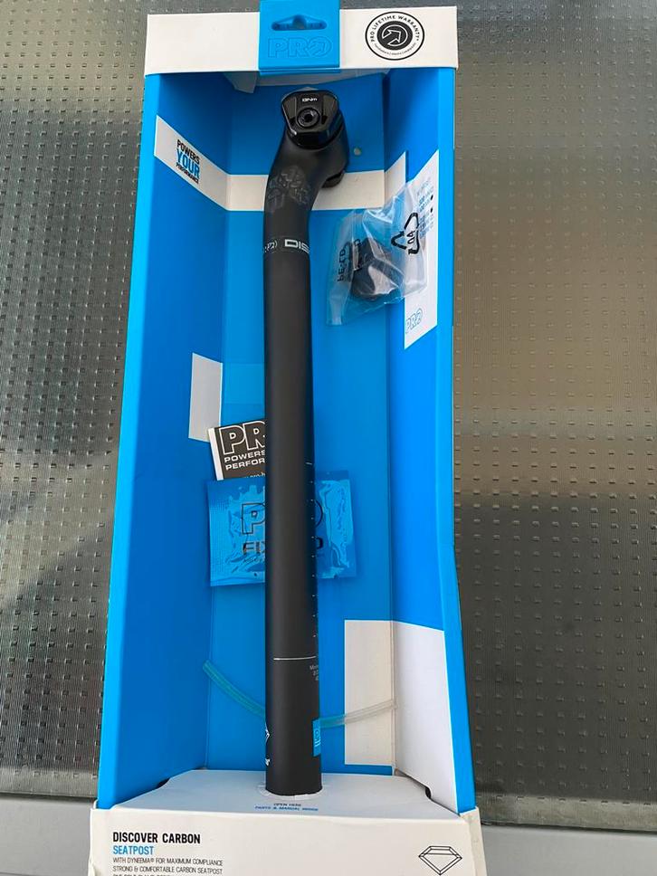 Nieuw carbon zadelpen PRO carbon discover, Fietsen en Brommers, Fietsonderdelen, Nieuw, Racefiets, Overige typen, Ophalen