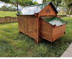 Poulailler HPL Cucciolotta avec porte auto, Animaux & Accessoires, Volatiles | Accessoires, Enlèvement, Neuf, Poulailler