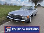 Mercedes-Benz 380 SL | 1982 | Route 66 Auctions, Auto's, Zwart, Mercedes-Benz, Bedrijf, Handgeschakeld