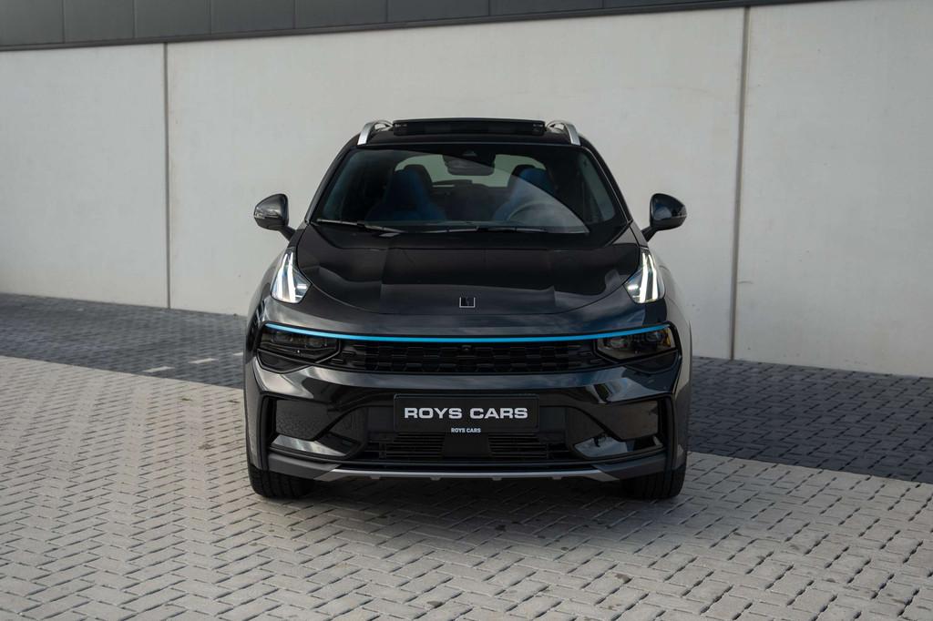 Lynk & Co 01 01 PHEV/BLACK/UPDATED VERSION/VAT/FULL-OPTION, Auto's, Lynk & Co, Stof, Gebruikt, 192 kW, Zwart