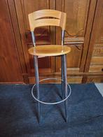 HOGE METALEN STOEL IN PRIMA STAAT, Ophalen, Zo goed als nieuw, Metaal, Eén