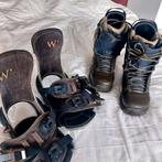 Snowboard boots wed’ze + bindingen en zak, Sport en Fitness, Ophalen, Gebruikt, Bindingen