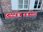 Reclame Cristal Alken, Verzamelen, Ophalen, Gebruikt, Reclamebord