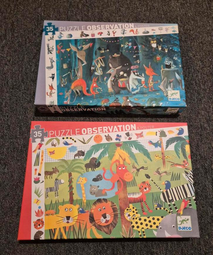 Djeco observation puzzle., Enfants & Bébés, Jouets | Puzzles pour enfants, Enlèvement