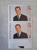 Belgique 2001 - Paire de timbres Roi Albert II (Neuf), Timbres & Monnaies, Neuf, Enlèvement ou Envoi, Non oblitéré, Timbre-poste