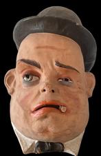 Papier mache gangster carnaval masker, Ophalen of Verzenden