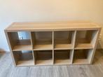 Ikea Kallax kast 2x4 gelazuurde eik 77x147 cm, Ophalen, Zo goed als nieuw
