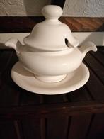 porseleinen soepterrine, Ophalen