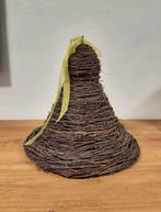 Mooie gevlochten stolp/hoed, Ophalen of Verzenden