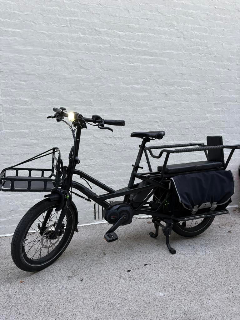 Longtail fiets - tern gsd s10 - zwart, Gebruikt, 2 kinderen, Opvouwbaar, Ophalen