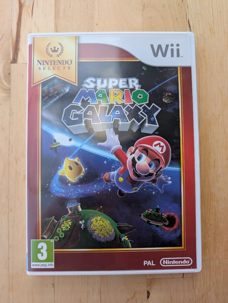 Super Mario Galaxy - Nintendo Wii - Origineel & Compleet, Games en Spelcomputers, Games | Nintendo Wii, Zo goed als nieuw, Platform