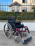 Chaise roulante pliable Vermeiren V 300 état neuf, Divers, Enlèvement ou Envoi, Pliant, Comme neuf, Fauteuil roulant manuel