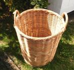 panier osier XXL - linge - jouets - peluches - rangement, Osier, Rond, Enlèvement, Panier