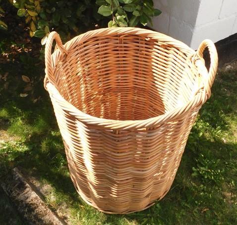 panier osier XXL - linge - jouets - peluches - rangement, Maison & Meubles, Accessoires pour la Maison | Plataux & Paniers, Utilisé