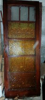 Authentieke Jaren 30 Deur, Doe-het-zelf en Bouw, Ophalen, Gebruikt, Minder dan 80 cm, Binnendeur