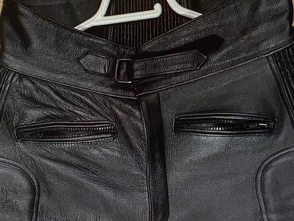 motorbroek leer, Motoren, Kleding | Motorkleding, Broek | leer, Dames, Heren, Tweedehands, Ophalen of Verzenden