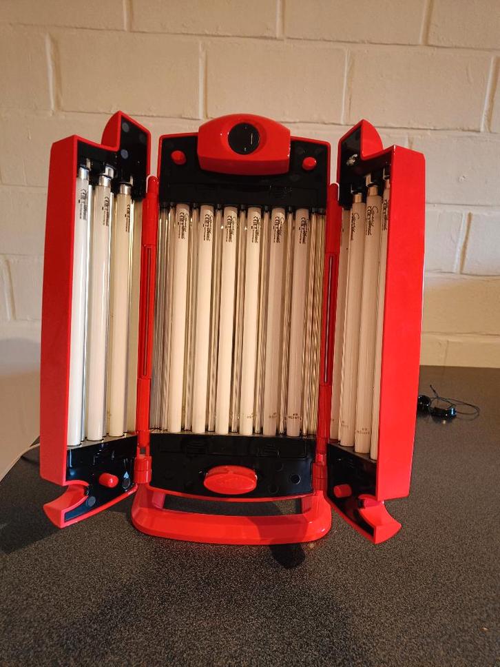 Gezichtsbruiner Rubino, Elektronische apparatuur, Zonnebanken en Gezichtsbruiners, Zo goed als nieuw, Gezichtsbruiner, 10 tot 15 lampen