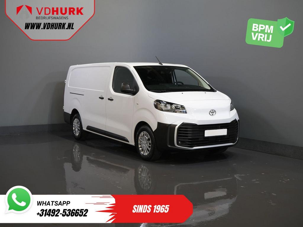 Toyota PROACE Worker 2.0 145 pk L3 2.5t Trekverm./ Cruise/ P, Auto's, Parkeersensor, Wit, Bedrijf, Toyota