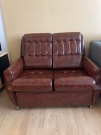 Vintage Zetelbed, Ophalen, Gebruikt, Vintage, Tweepersoons