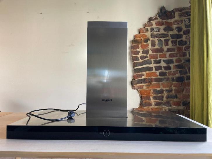 Hotte Whirlpool NEUVE, Electroménager, Hottes, Neuf, Autoportant, 600 à 800 m³/h, Moteur, Recyclage, Enlèvement ou Envoi