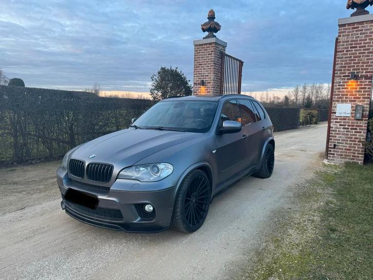 Bmw x5, Auto's, BMW, Particulier, X5, Trekhaak, Diesel, Bruin, Blauw, Leder, Ophalen