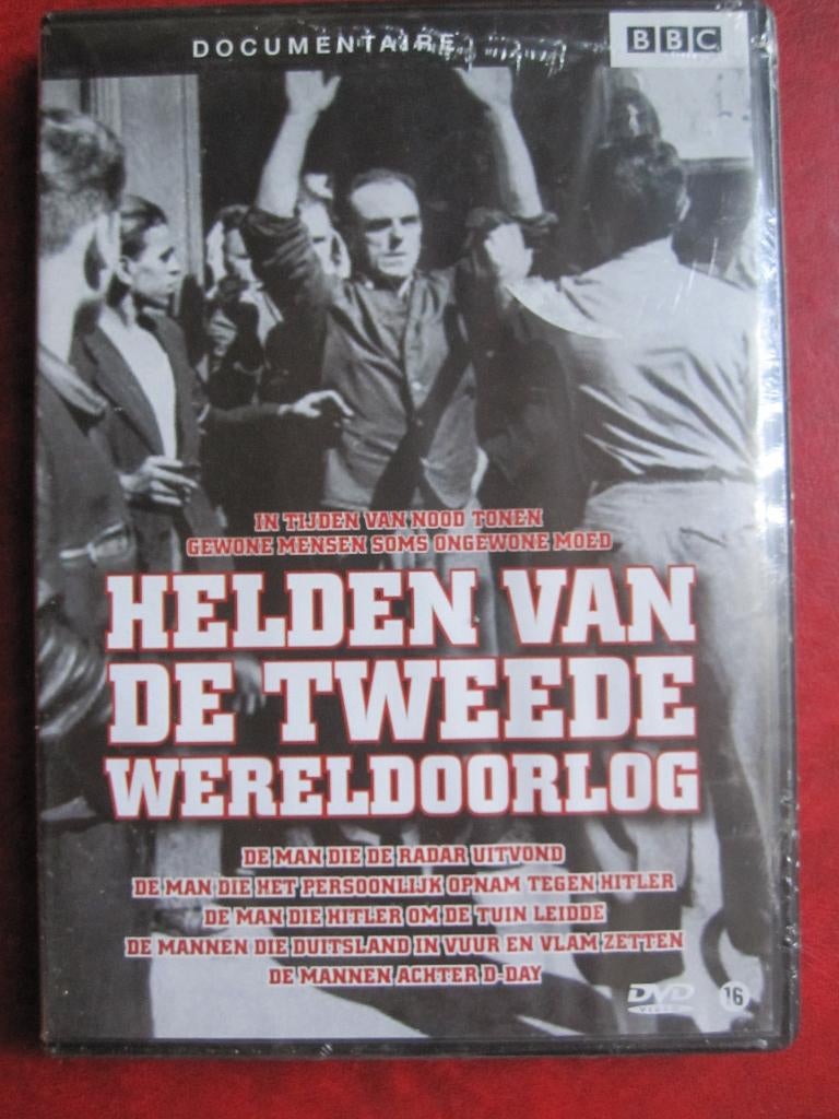 Helden van de Tweede Wereldoorlog (nieuw in seal), Cd's en Dvd's, Dvd's | Documentaire en Educatief, Vanaf 16 jaar, Ophalen of Verzenden