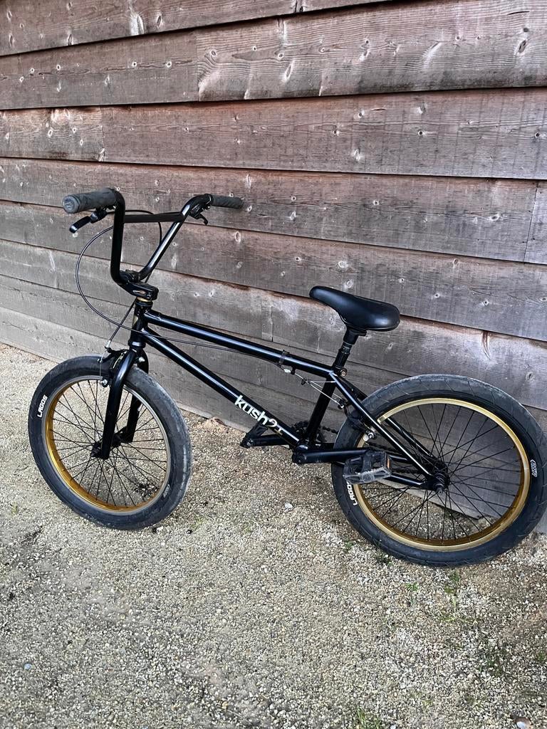 Mafia Kush 2+ - Freestyle BMX Black/Gold, Fietsen en Brommers, Fietsen | Crossfietsen en BMX, Zo goed als nieuw, Ophalen